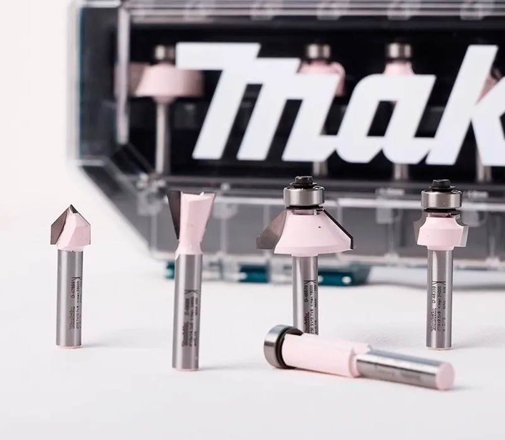 Набор 22 фрезы по дереву MAKITA D-74784 6.35-19мм photo 3