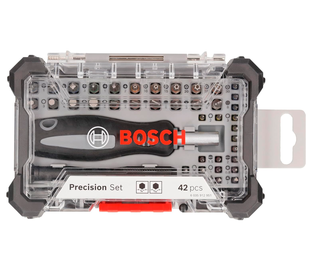 Set biți BOSCH Precision Screwdriver Bit Set PH/PZ/SL/TX/HEX 25/75mm photo 0