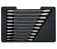 Set de chei cu clichet 10 piese  BOSCH 1600A02AU0 8-19mm-2