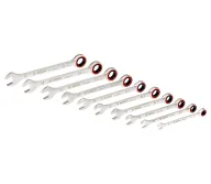 Set de chei cu clichet 10 piese  BOSCH 1600A02AU0 8-19mm-3