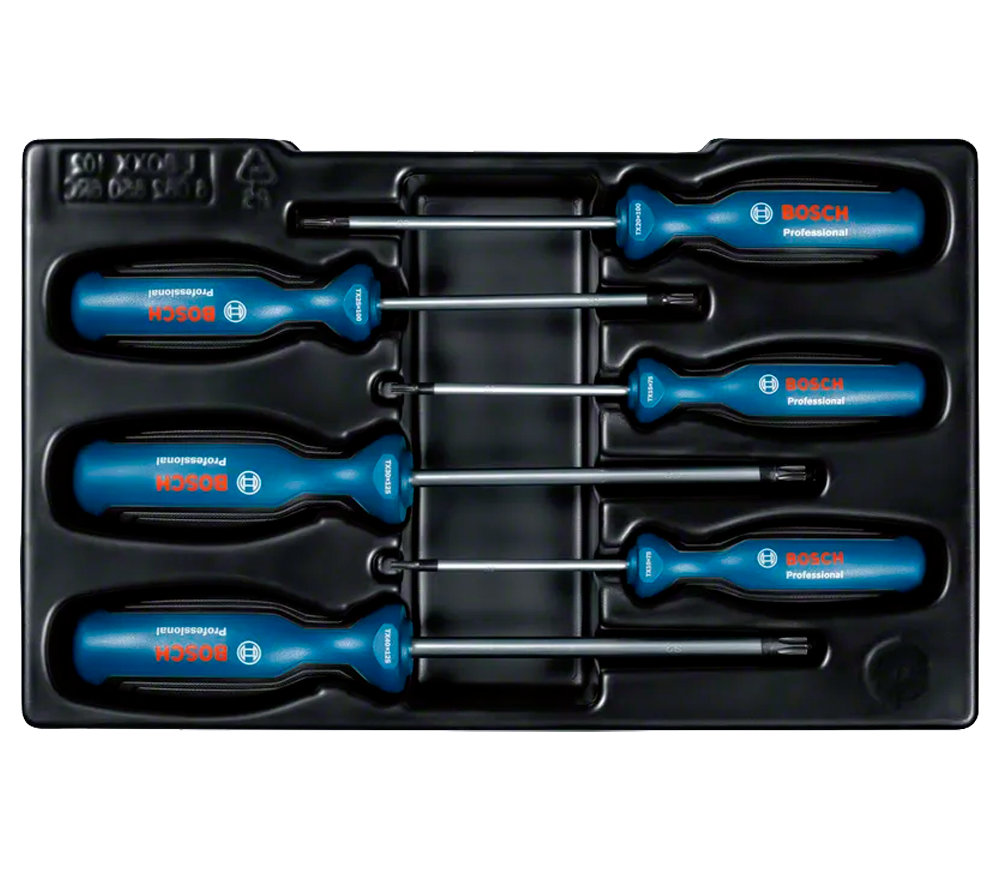 Set de șurubelnițe 6 buc BOSCH TX Professional TX10-TX40 photo 0