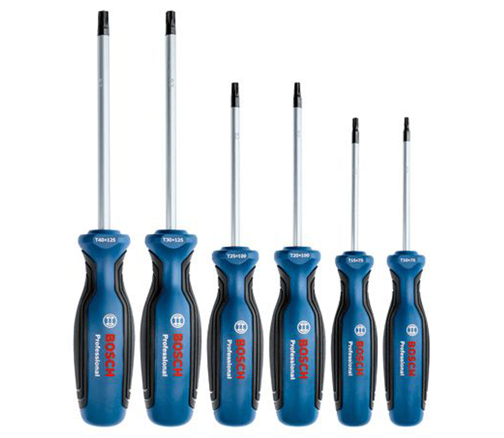 Set de șurubelnițe 6 buc BOSCH TX Professional TX10-TX40 photo 1