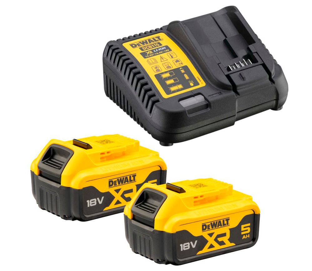 Набор аккумуляторных инструментов DEWALT DCK2077P2T-QW-6