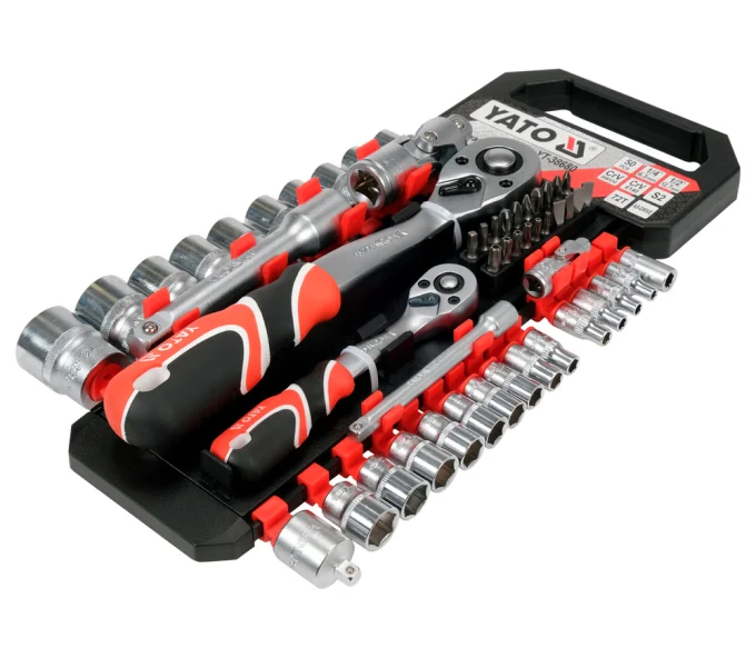 Set de duze tubulare 51 unități YATO YT38680 4-24 mm-2