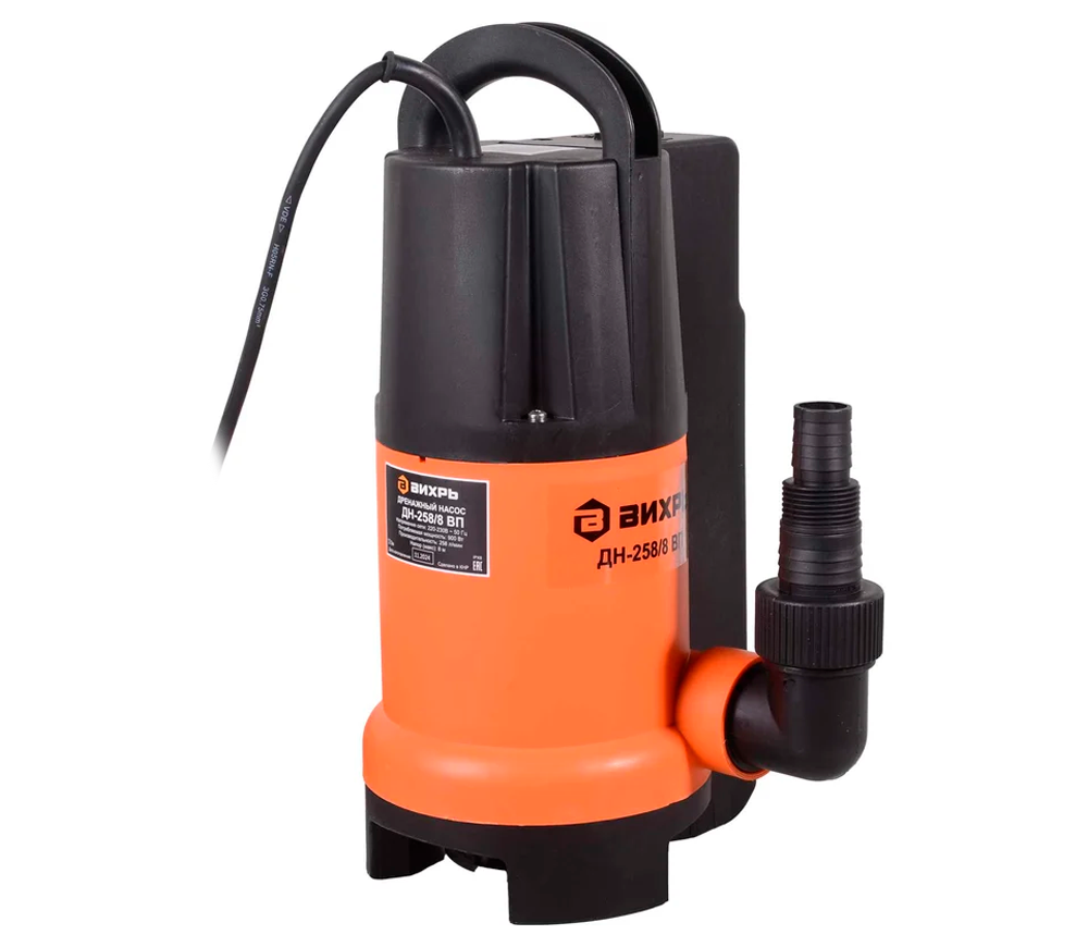 Pompă de drenaj VIHRI ДН-258/8 ВП 900w 15480l/h photo 7