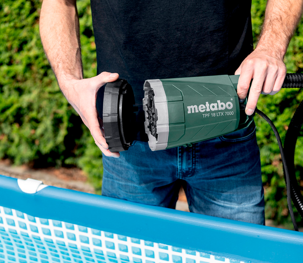 Pompă de drenaj cu acumulator (fără bat) METABO TPF 18 LTX 7000 7000l/h 18V photo 1