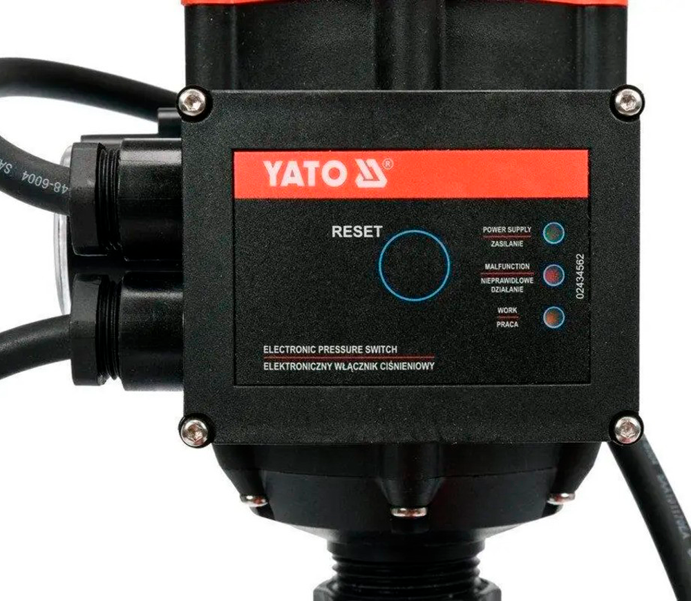 Садовый насос YATO YT85360 600вт 3100л/ч photo 1