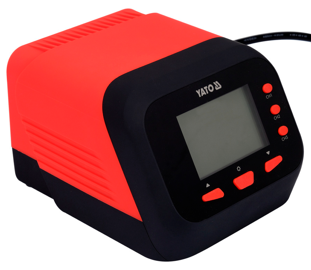 Stație de lipit cu conrol a temperaturii YATO YT82462 75w 480°C Rețea photo 8