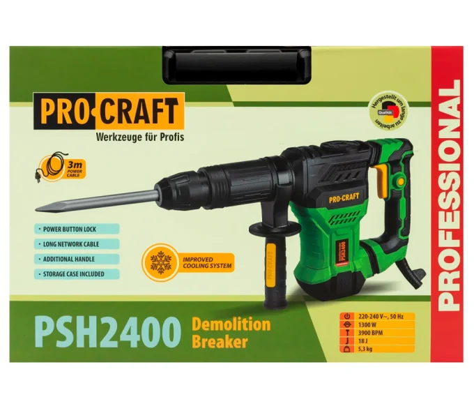 Ciocan demolator ProCraft PSH2400 1300w 18J-10