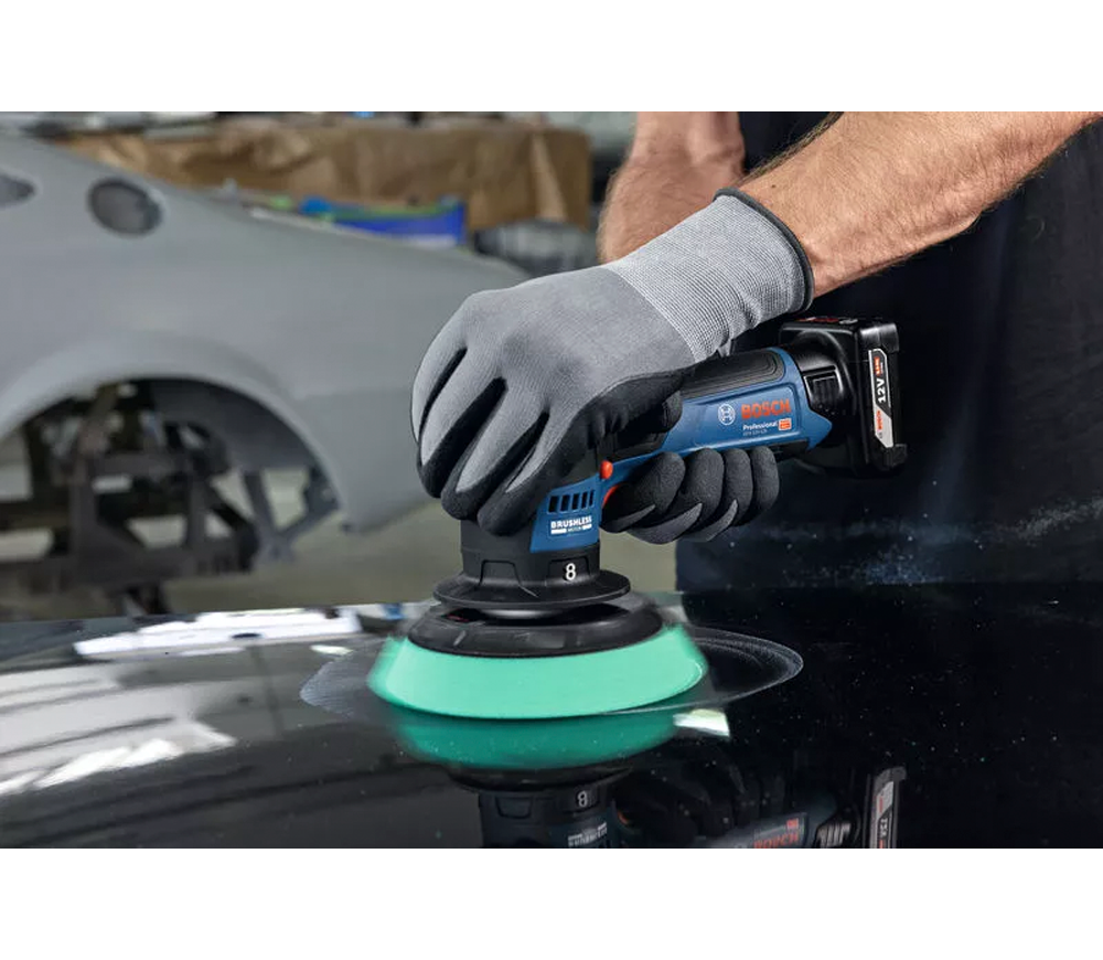 Mașină de șlefuit excentrică fără fir (fără bat) BOSCH GPX 12V-125 125mm 12V photo 1