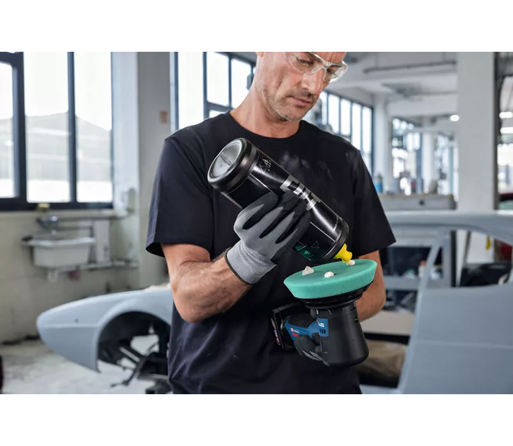 Mașină de șlefuit excentrică fără fir (fără bat) BOSCH GPX 12V-125 125mm 12V photo 3