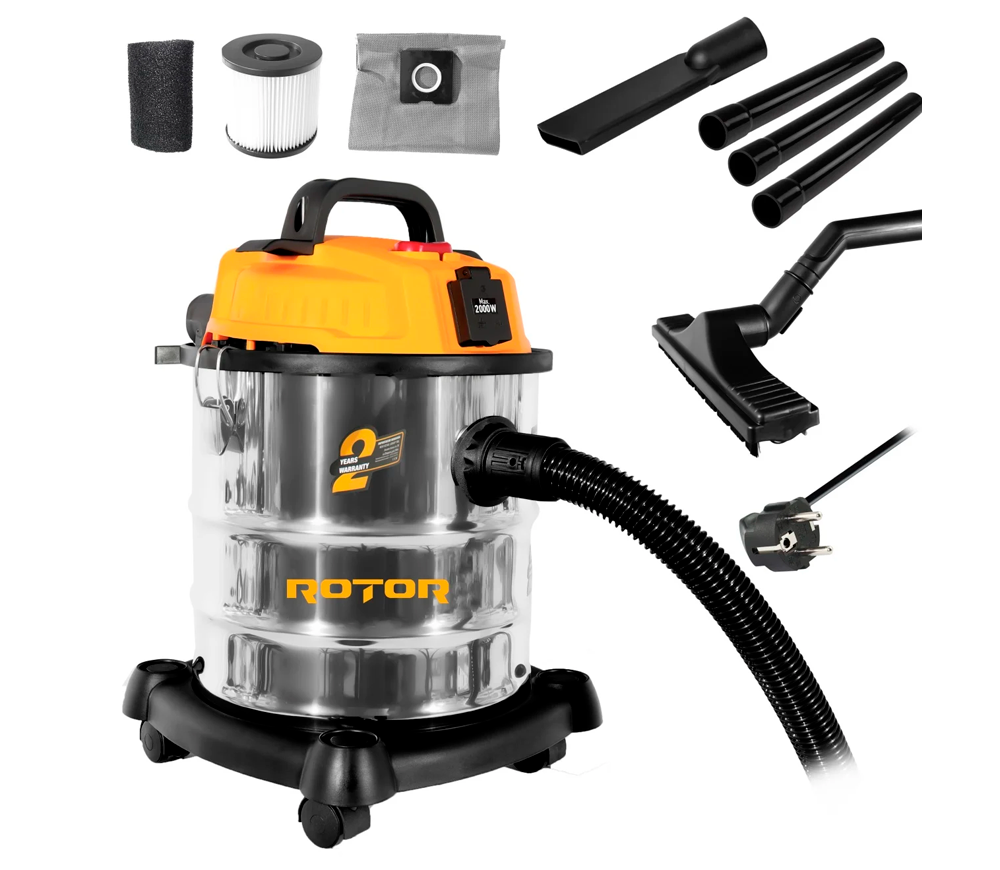 Aspirator industrial ROTOR RC-175 1200w 200mbar 20L photo