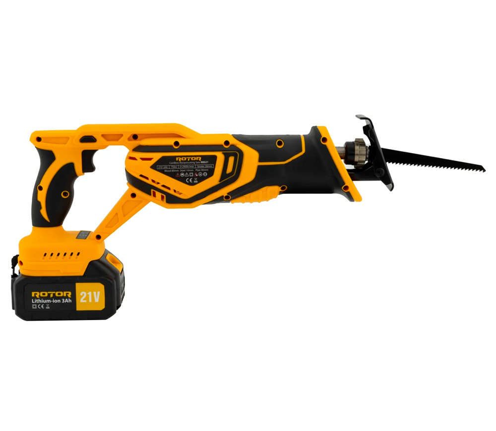 Сабельная пила аккумуляторная ROTOR RBS21 21В 3Ач photo 8