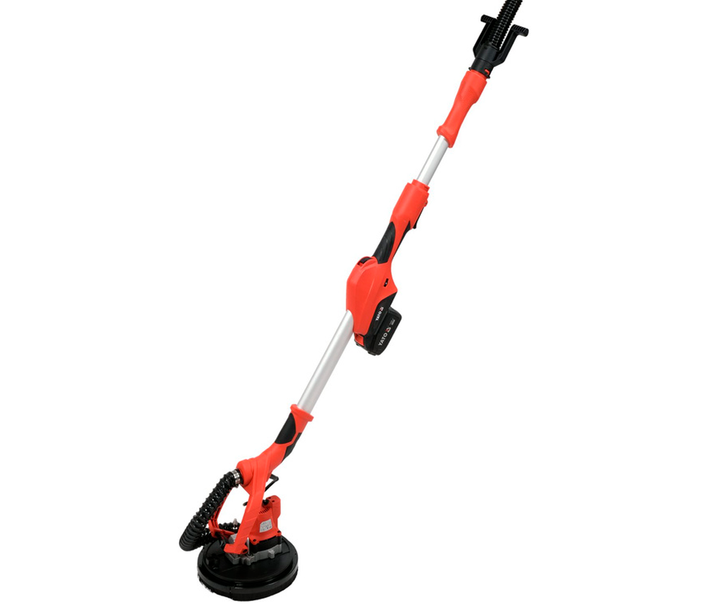 Mașină de șlefuit pereți extensibilă cu acumulator YATO YT82360 18V 4Ah 215mm photo 0
