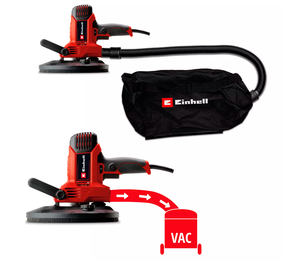 Mașină de șlefuit pereți extensibilă EINHELL TC-DWS 225 1220w 225mm photo 5
