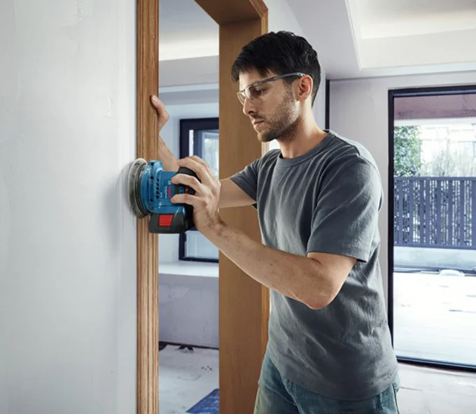 Mașină de șlefuit excentrică fără fir (fără bat) BOSCH GEX 185-Li 125mm 18V-5