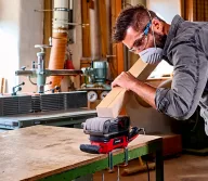 Шлифмашина ленточная EINHELL TE-BS 850 E 850вт 75 мм-8