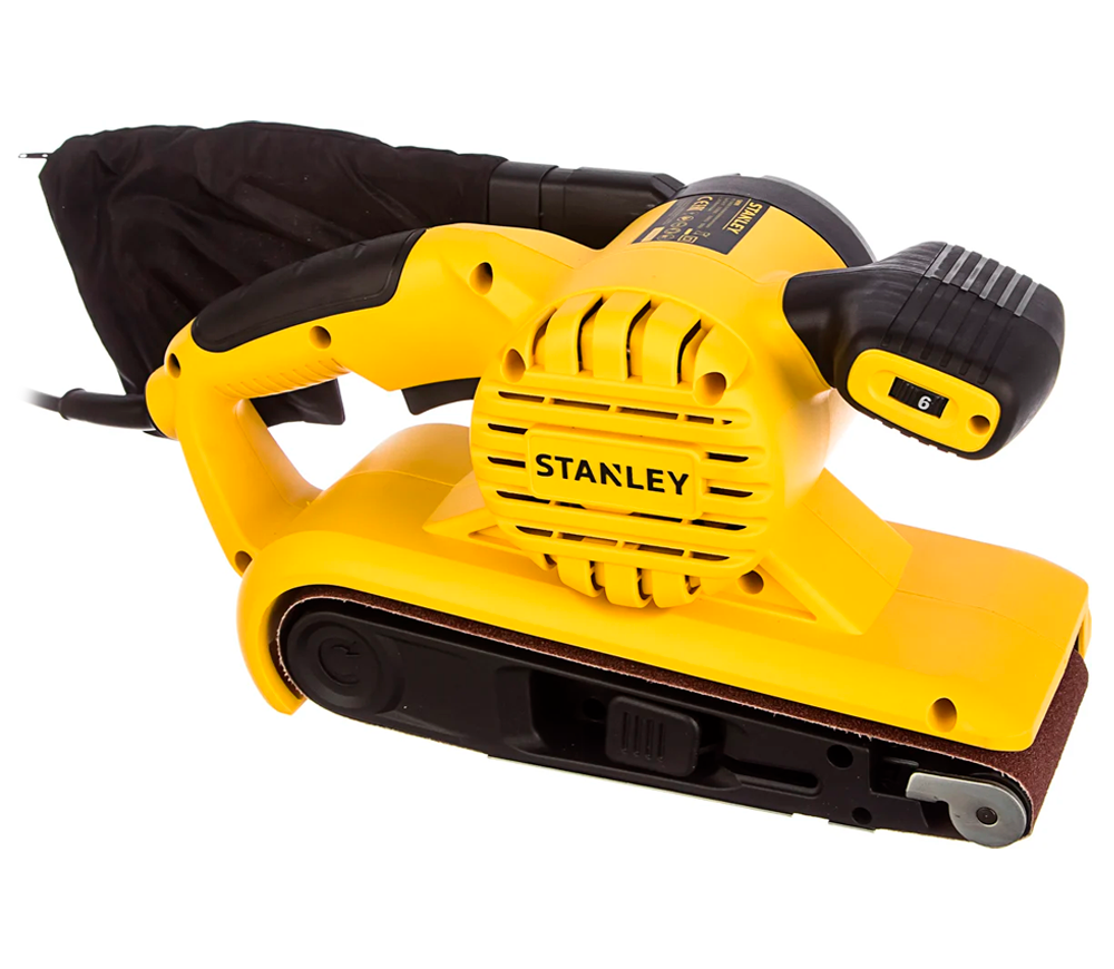 Mașină de șlefuit cu bandă STANLEY SB90 900w 75 mm photo 0
