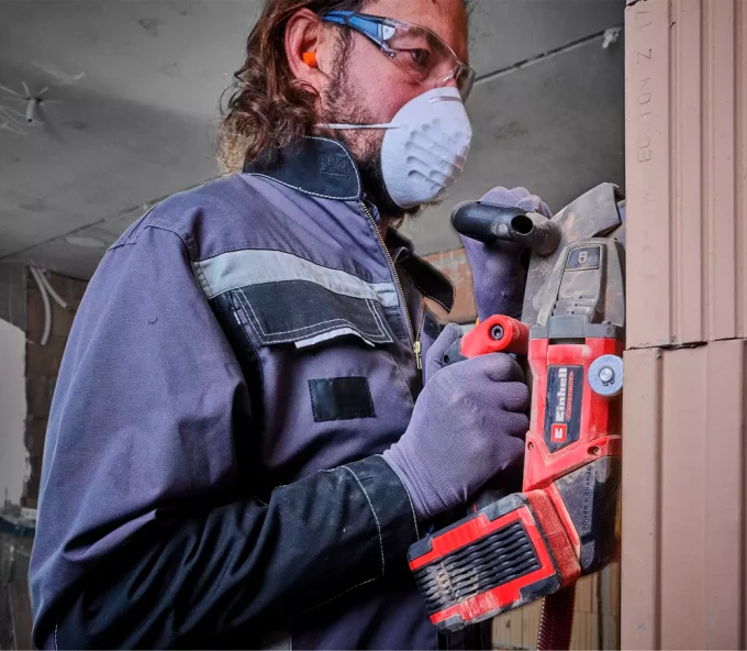 Mașină de tăiat canale cu acumulator (fără bat) EINHELL TP-MA 36/30 Li BL - Solo 2x18V-3