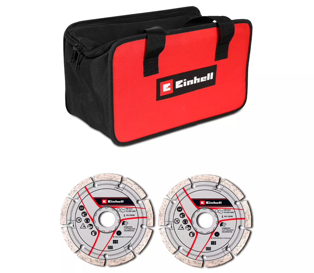Mașină de tăiat canale cu acumulator (fără bat) EINHELL TP-MA 36/30 Li BL - Solo 2x18V photo 1