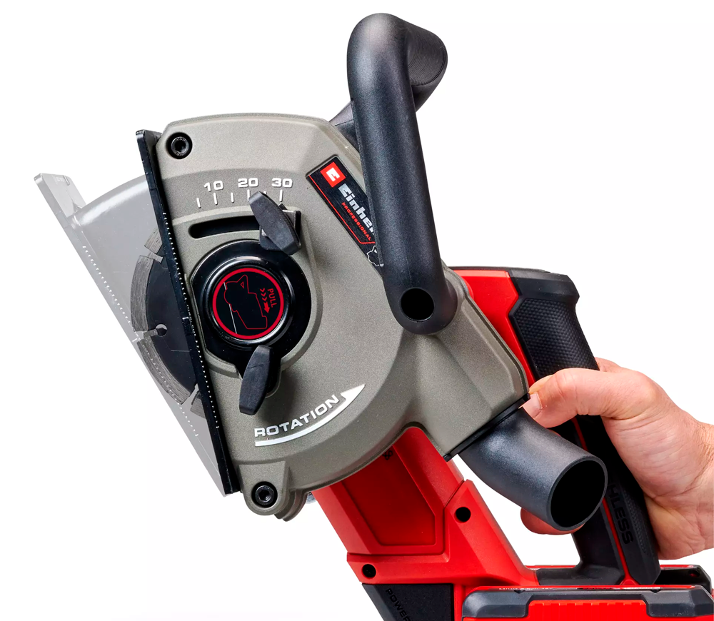 Mașină de tăiat canale cu acumulator (fără bat) EINHELL TP-MA 36/30 Li BL - Solo 2x18V photo 2