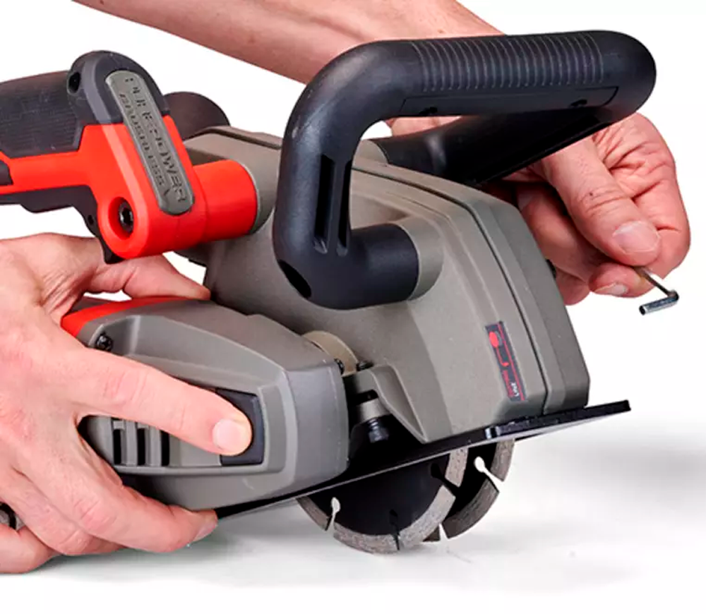 Mașină de tăiat canale cu acumulator (fără bat) EINHELL TP-MA 36/30 Li BL - Solo 2x18V photo 5