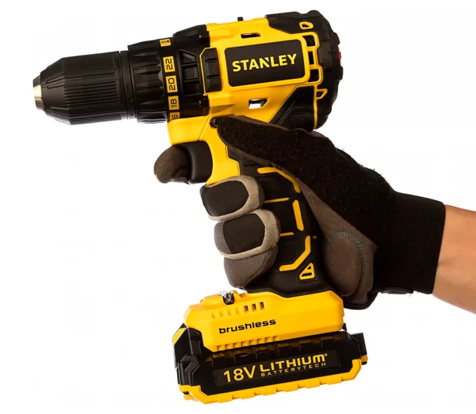 Шуруповёрт аккумуляторный STANLEY SBD20S2K 18В 1.5Ач-8