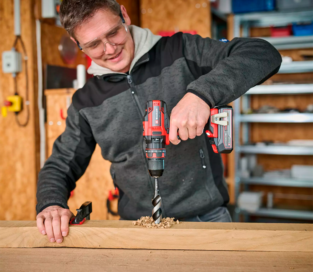 Mașină de înșurubat cu percuție cu acum. EINHELL TE-CD 18/44 Li-i 18V 2.5Ah photo 0