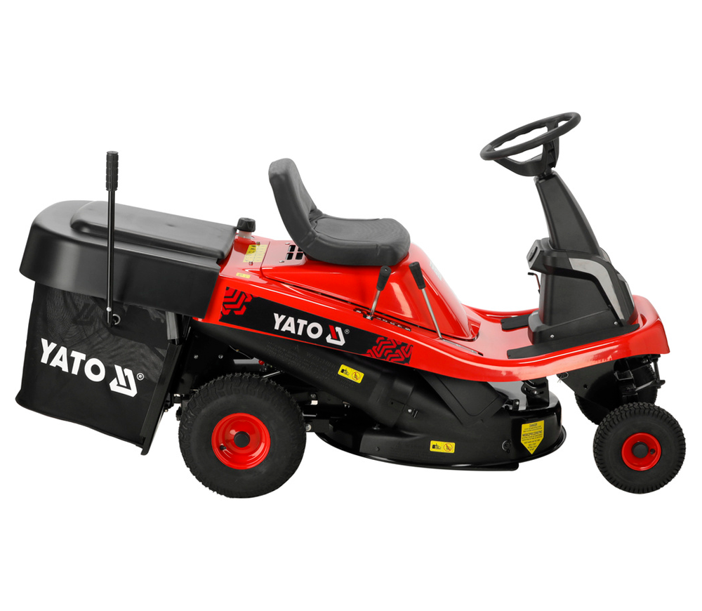 Tractor de tuns iarbă cu motor pe benzină YATO YT85550 760mm 12cp photo 14