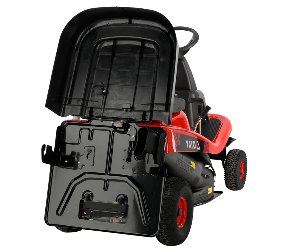 Tractor de tuns iarbă cu motor pe benzină YATO YT85550 760mm 12cp photo 10