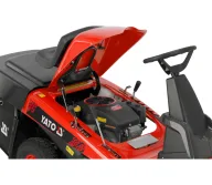 Бензиновая самоходная газонокосилка-трактор YATO YT85550 760мм 12лс-11