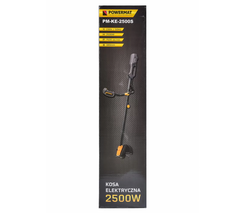 Триммер электрический POWERMAT PM-KE-2500S 2500вт 380мм photo 10