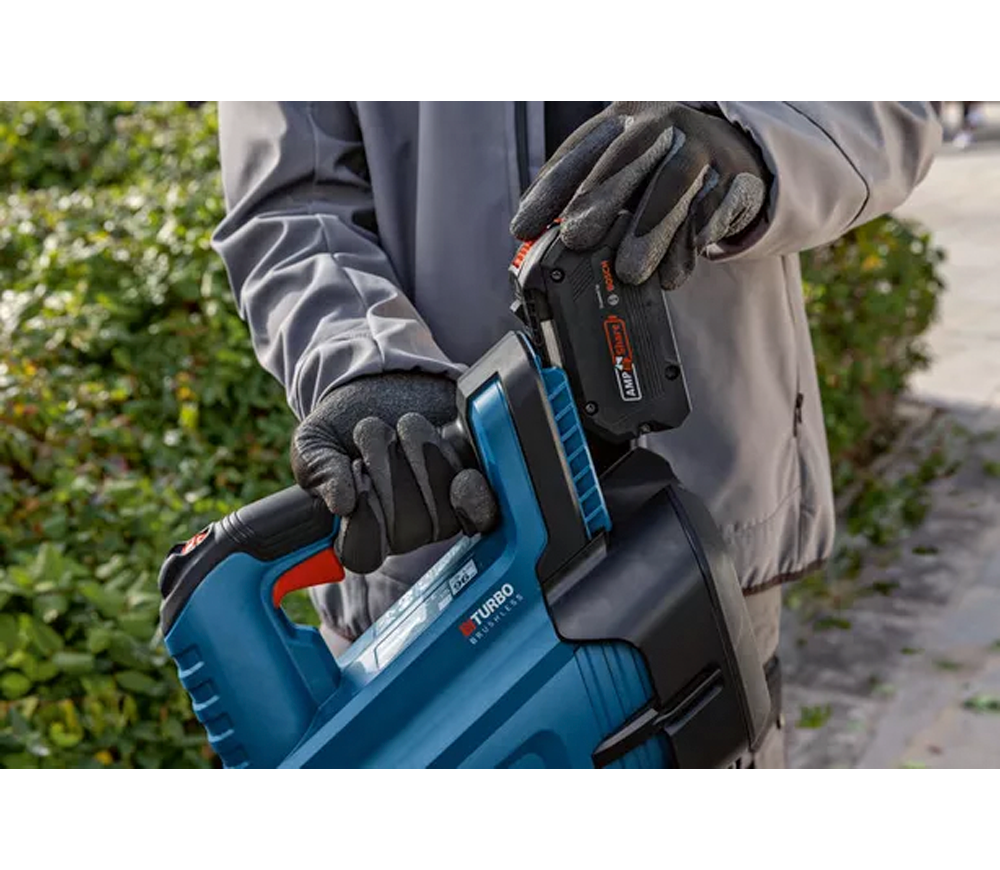 Воздуходувка аккумуляторная (без АКБ) BOSCH GBL 18V-750 13000л/мин 18В photo 2