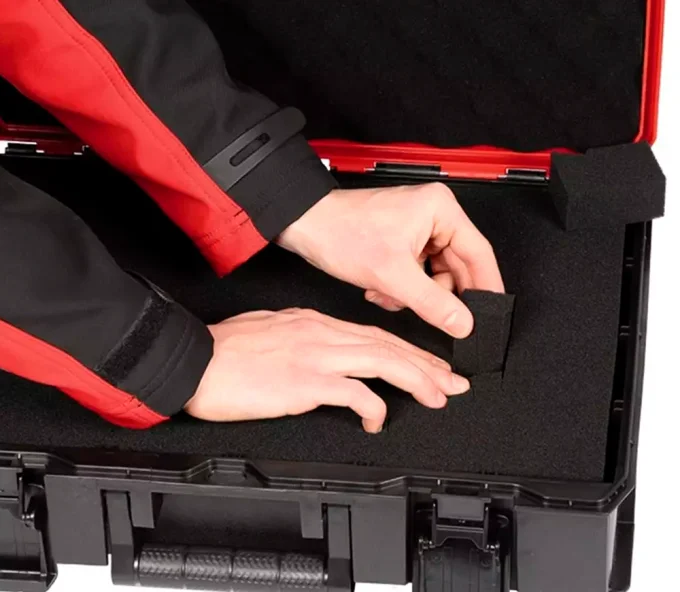 Valiză pentru scule EINHELL E-CASE S-F Grid Foam Plastic-5