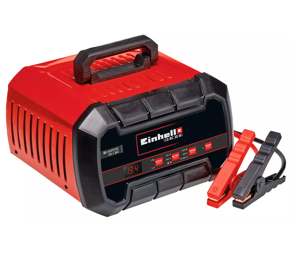 Încărcător acumulator auto + dispozitiv pornire EINHELL CE-BC 30 M 30A 12-24V photo