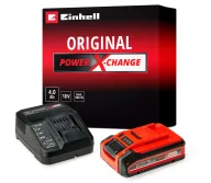 Încărcător cu 1 acumulator EINHELL PLUS PXC Starter Kit 18V 3A-1