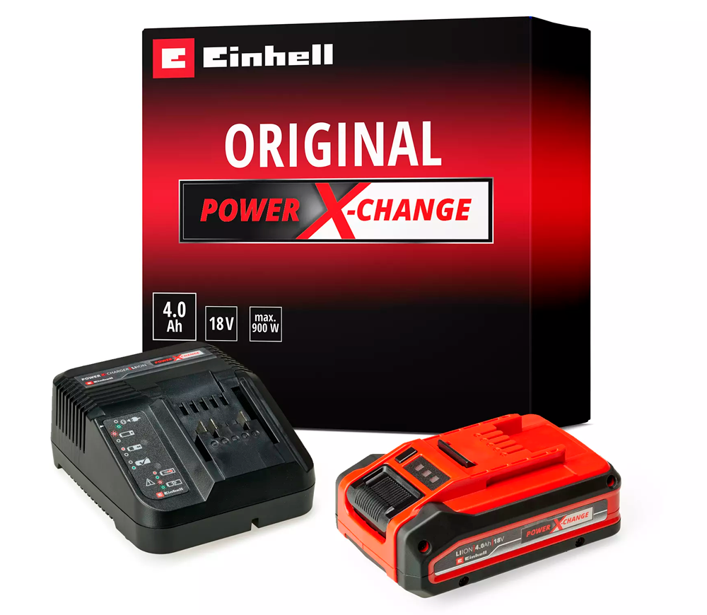 Зарядное устройство + аккумулятор EINHELL PLUS PXC Starter Kit 18В 3A photo