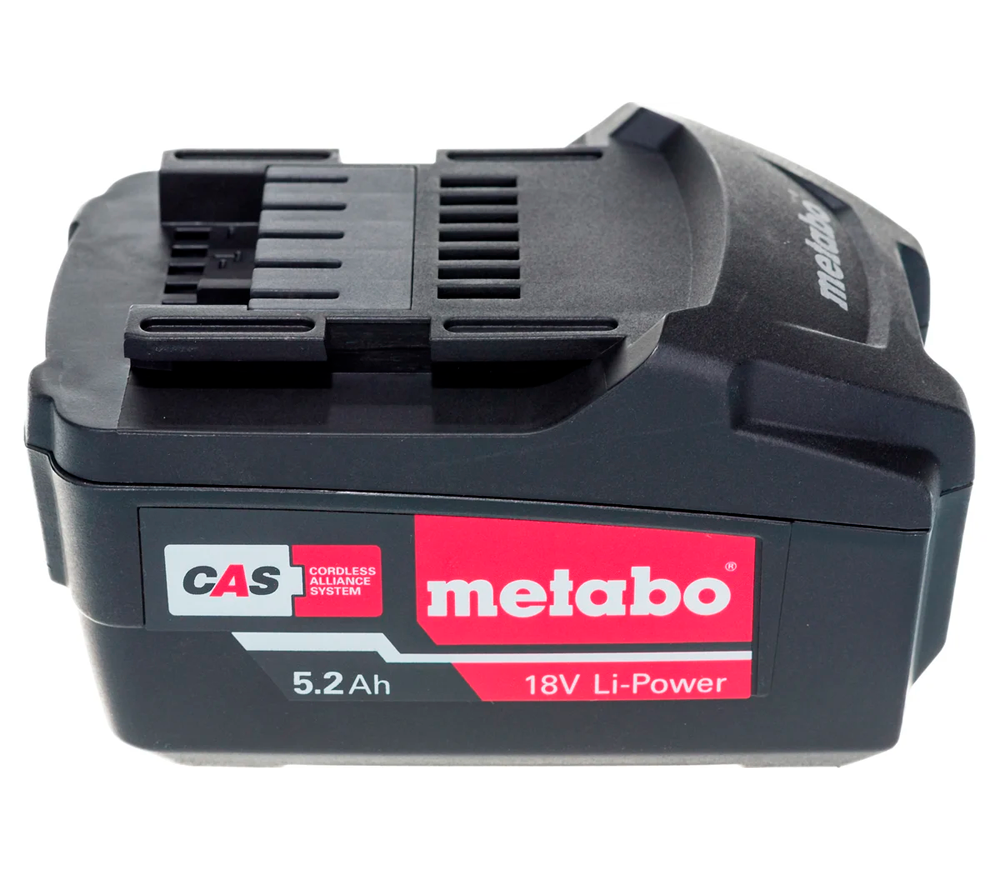 Зарядное устройство + 2 аккумулятора METABO Basic Set 2 x 5.2 Ah 18В 3A photo 2