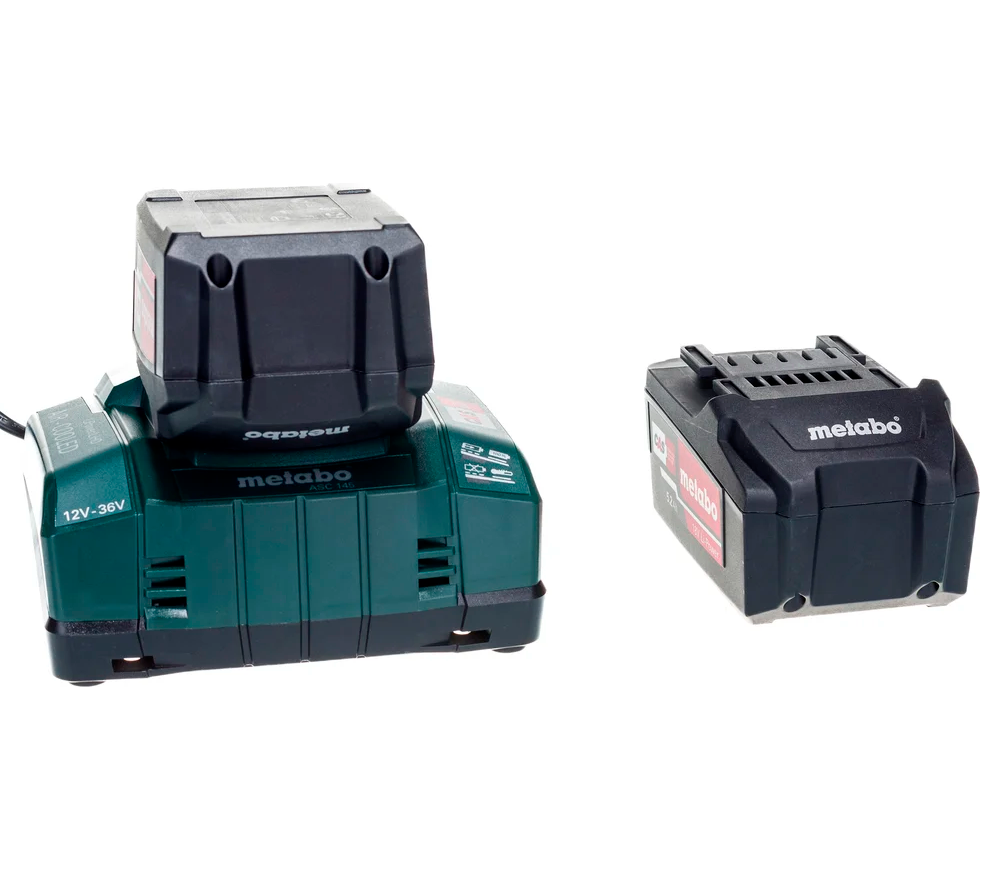 Зарядное устройство + 2 аккумулятора METABO Basic Set 2 x 5.2 Ah 18В 3A photo 6