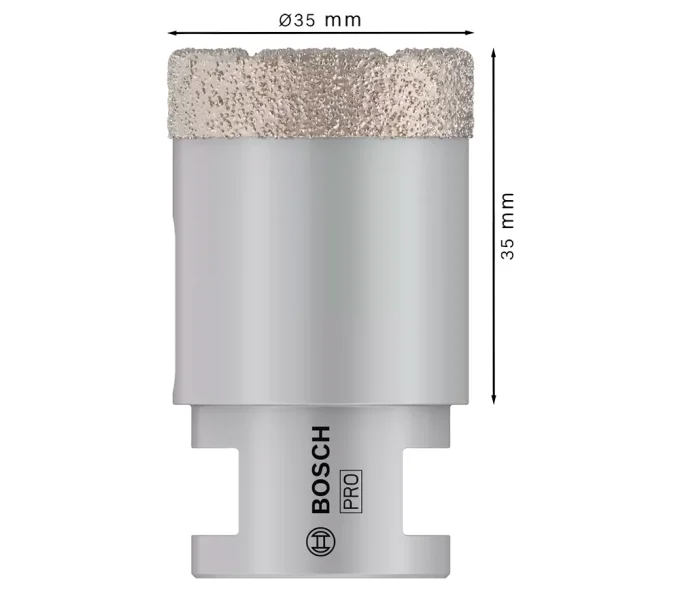 Carotă de găurit BOSCH Best for Ceramic 35mm-2