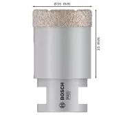 Carotă de găurit BOSCH Best for Ceramic 35mm-2