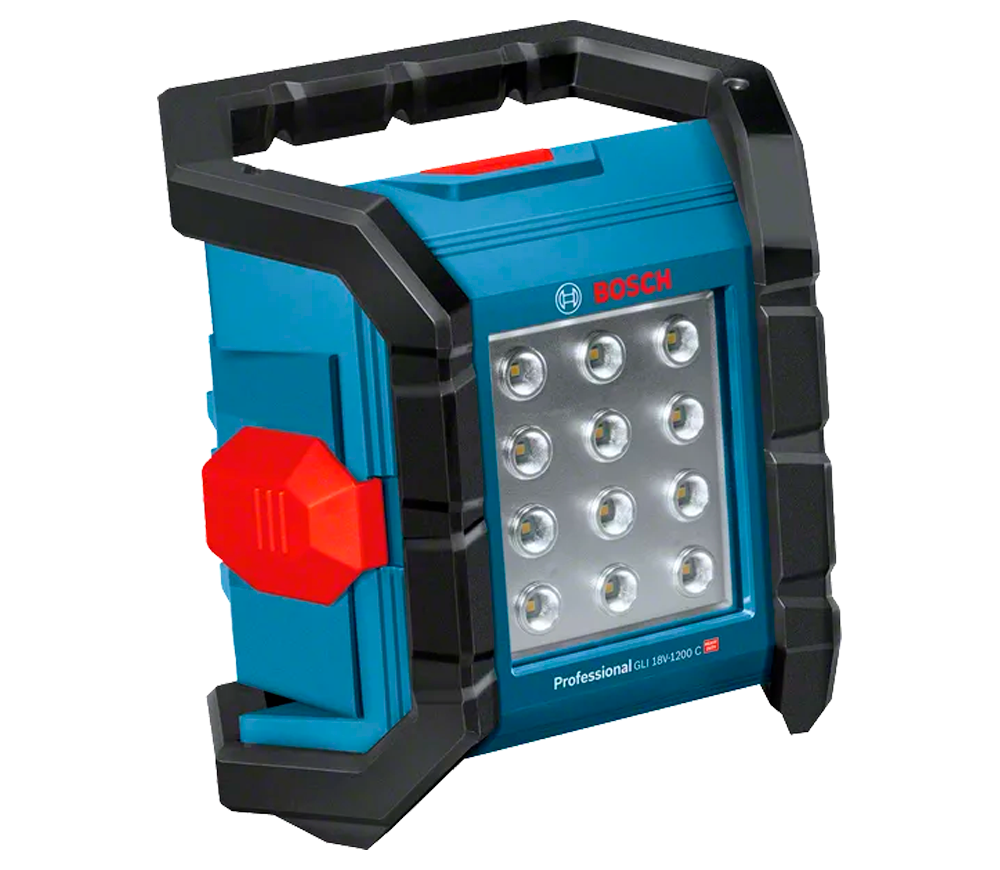 Lanternă construcții cu acumulator BOSCH GLI 18V-1200 C 1200lm 14.4/18V 12Ah photo