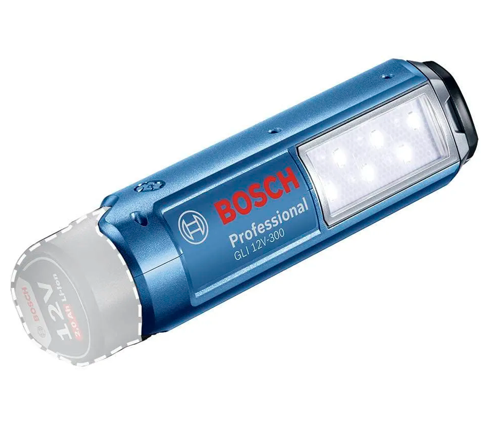 Lanternă construcții cu acumulator BOSCH GLI 12V-300 300lm 12V photo 0