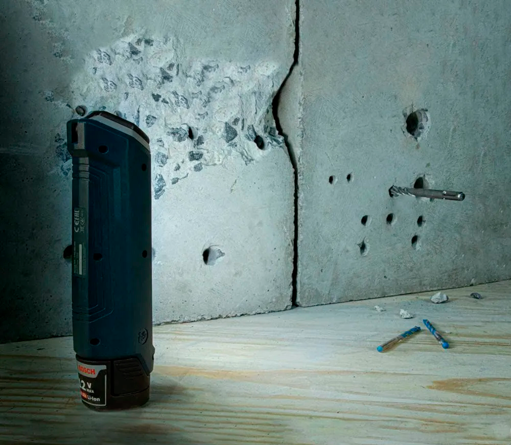 Lanternă construcții cu acumulator BOSCH GLI 12V-300 300lm 12V photo 5