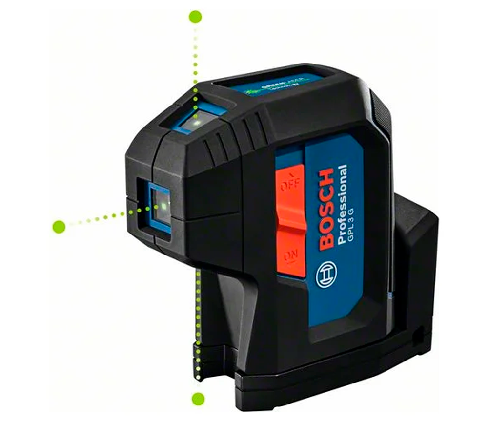 Nivelă cu laser BOSCH GPL 3 G 3fascicole 30m photo