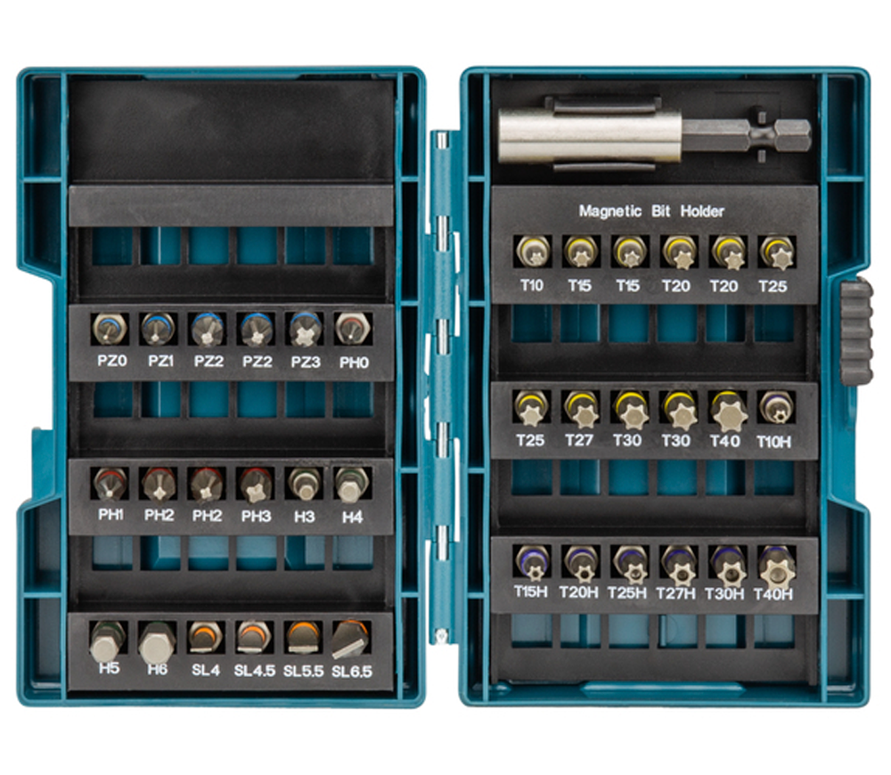 Набор сверл и бит универсальный MAKITA B-53908 PH/PZ/SL/TX photo 1