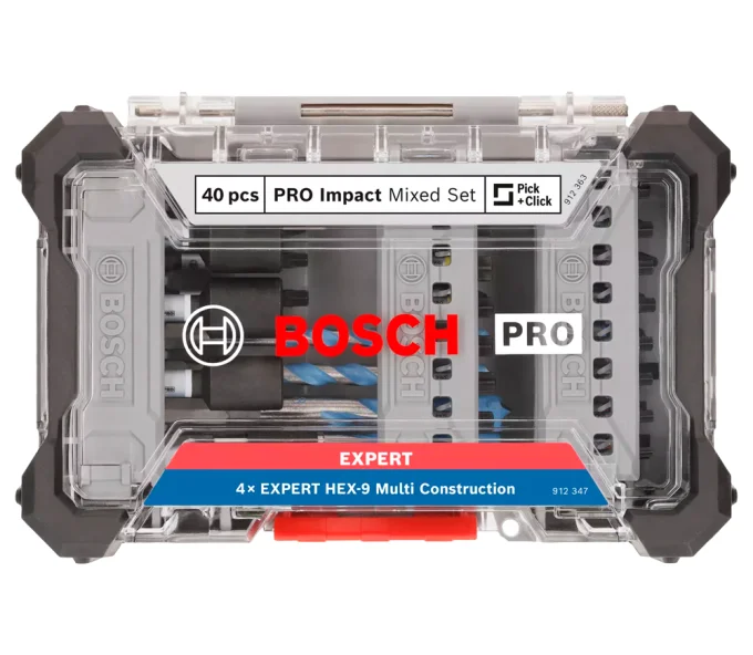 Set biți BOSCH  PRO Impact Mixed Set PH/PZ/TX 25/55mm-3