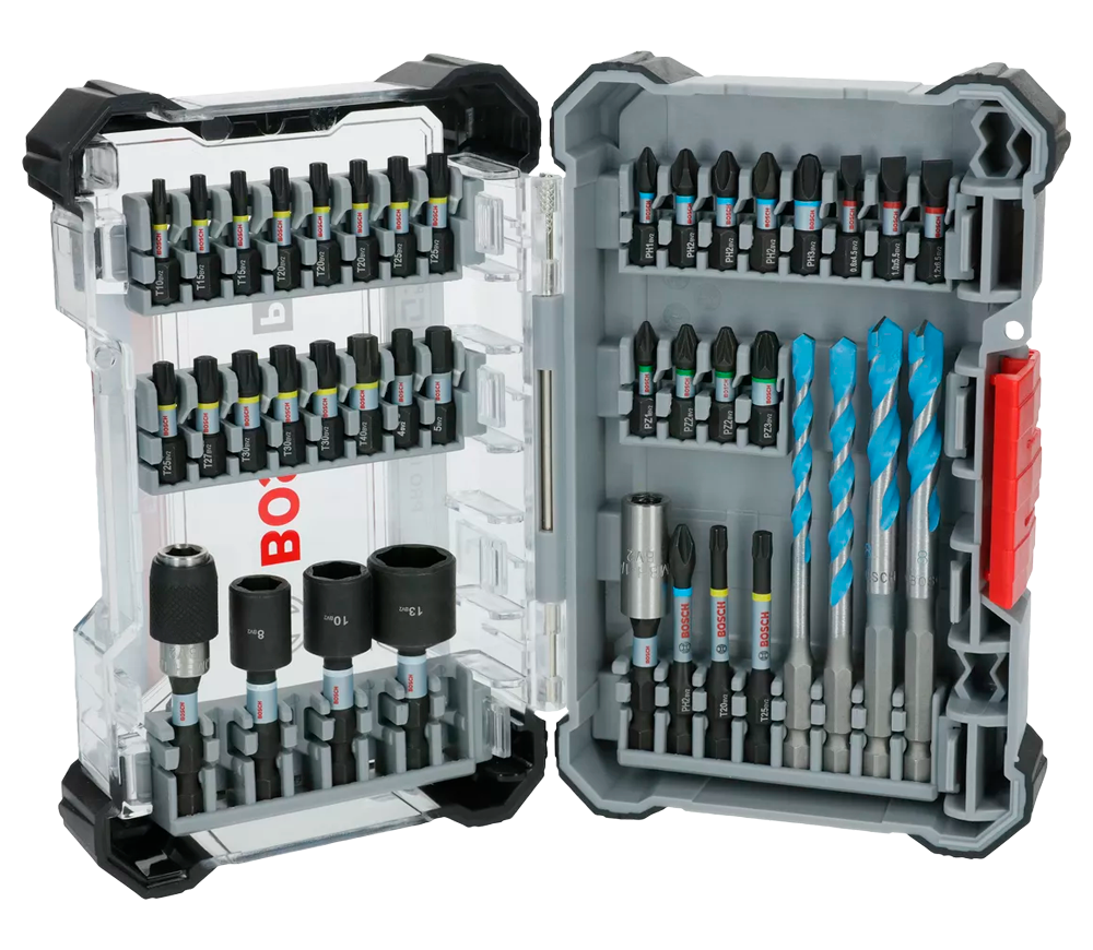 Набор бит BOSCH  PRO Impact Mixed Set PH/PZ/TX 25/55мм photo