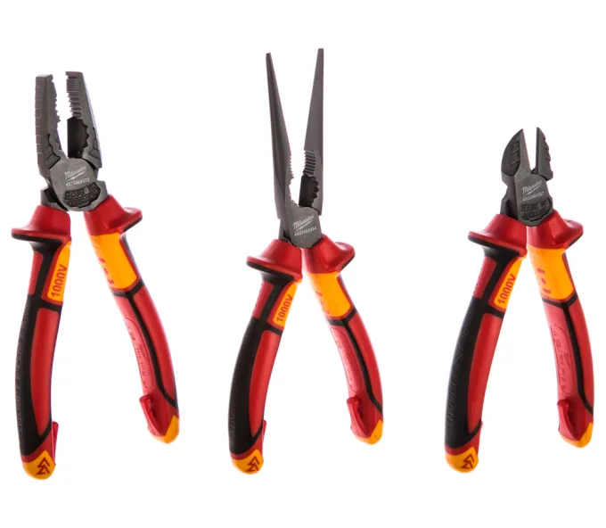 Набор плоскогубцев VDE  3шт MILWAUKEE Milwaukee Plier Set-1