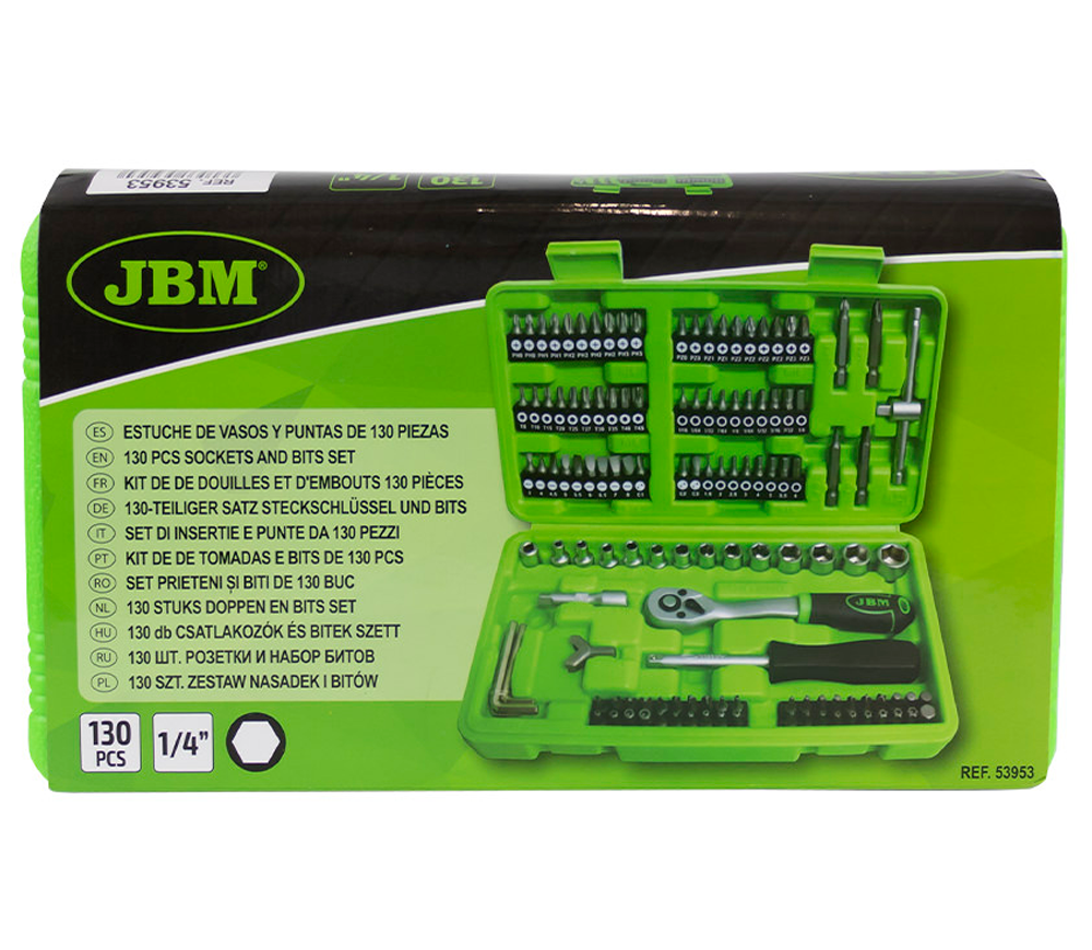 Набор ручных инструментов JBM-53953 130шт. photo 3